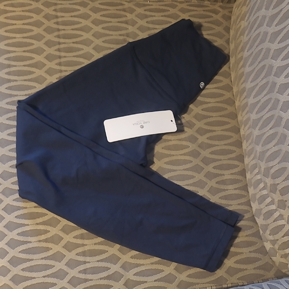 CRZ YOGA Navy Leggings - Picture 1 of 1